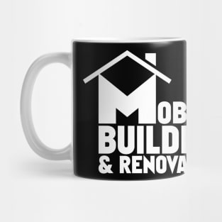 Mobley Building and Renovation (white text) Mug